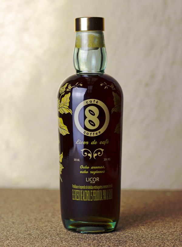 Licor de Café Ocho Regiones Botella Viajera