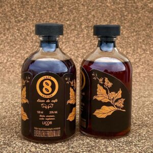 Licor de Café CAFÉ8COFFEE Botella Turista 100 ml