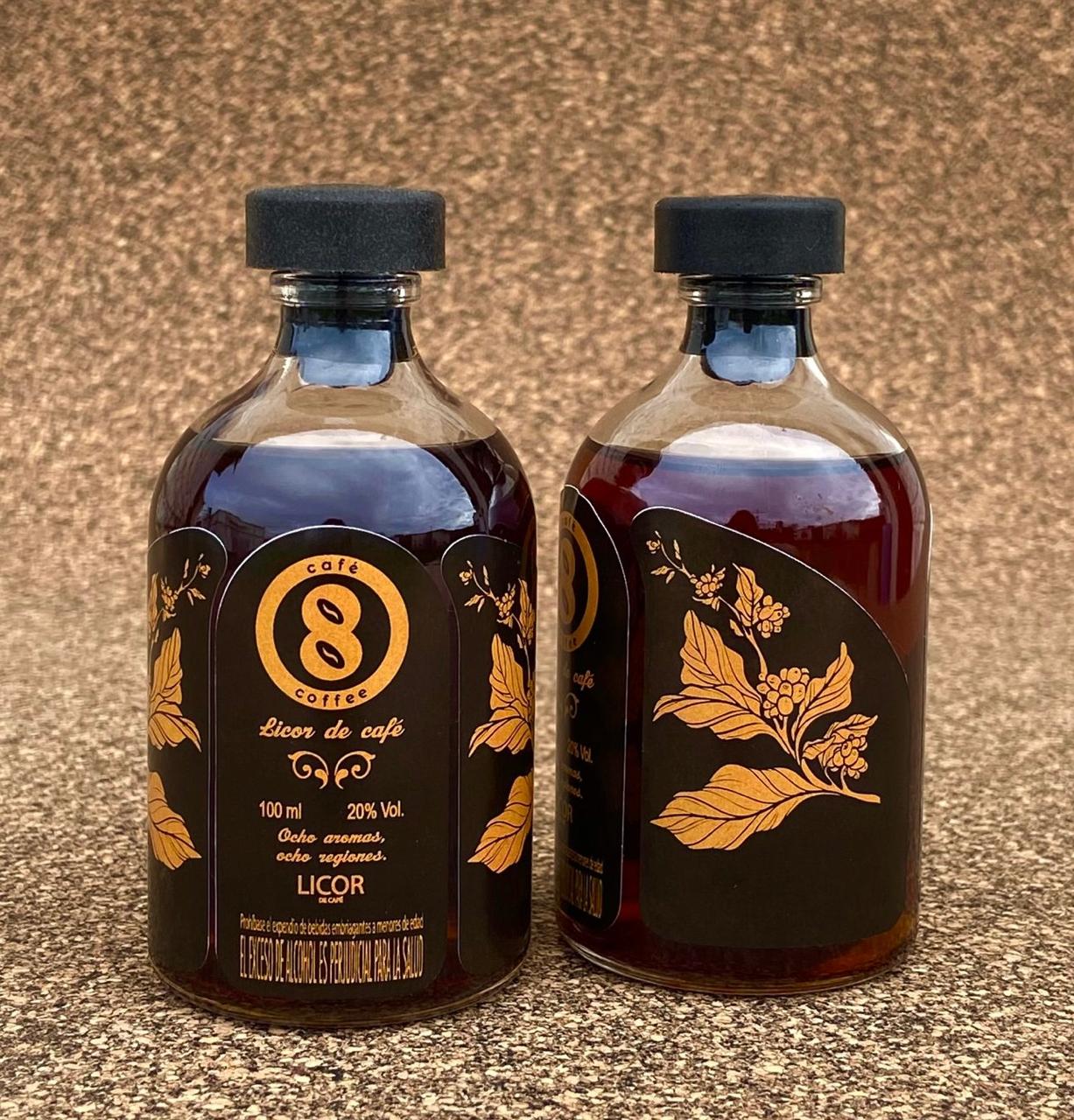 Licor de Café CAFÉ8COFFEE Botella Turista 100 ml